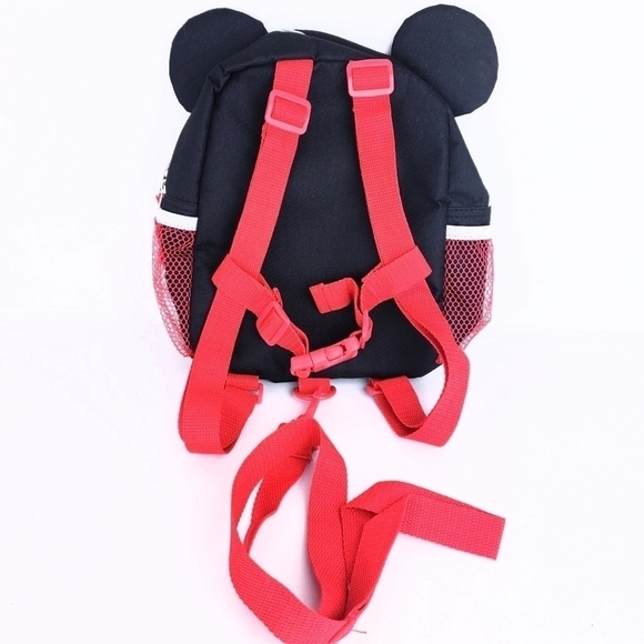 Disney Baby Mickey Mouse Harness Backpack w/Adjustable Straps & Zipper Closure. - Picture 2 of 5